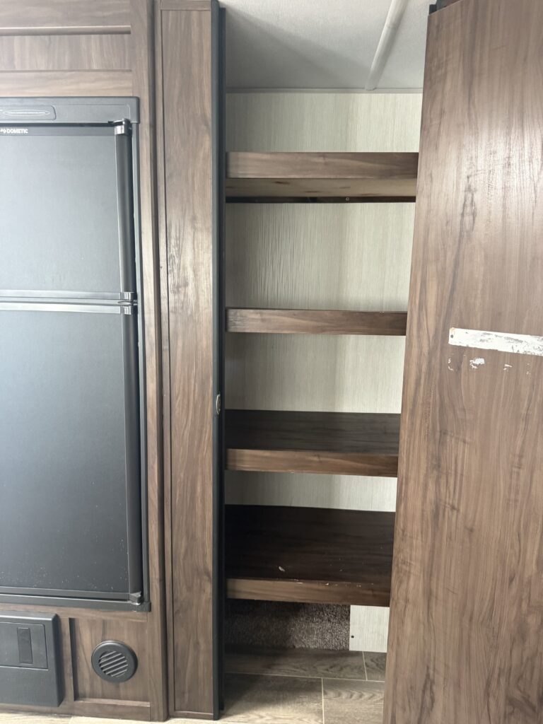 2019 Grey Wolf 26DBH Pantry Storage